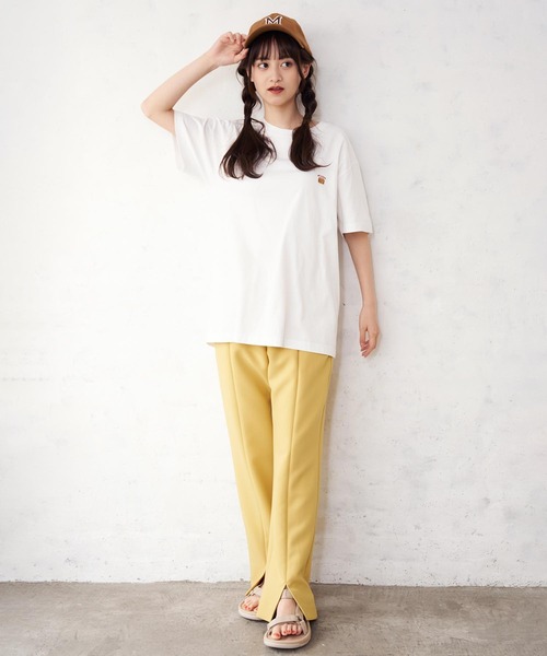 MILKFED.（ミルクフェド）の「PATCH TWILL CAP（キャップ・レディース・ブラック/ベージュ/ネイビー・ONE SIZE）」の5枚目の写真