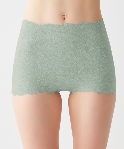 GUNZE（グンゼ）の「KIREILABO/キレイラボ ガードルファンデ 柔らかくて低刺激 ショートソフトガードル 保湿（その他アンダーウェア/インナー・レディース・レッド/ブラック/ベージュ/イエロー/シルバー/ピンク/ブラウン系その他2/コーラル/ロイヤルブルー/ミント/スモークグレー/ブルーグリーン/ベージュ系その他/サーモンピンク/ネイビー/モスグリーン/グリーン系その他/ナチュラル・X-LARGE/MEDIUM/LARGE）」の7枚目の写真