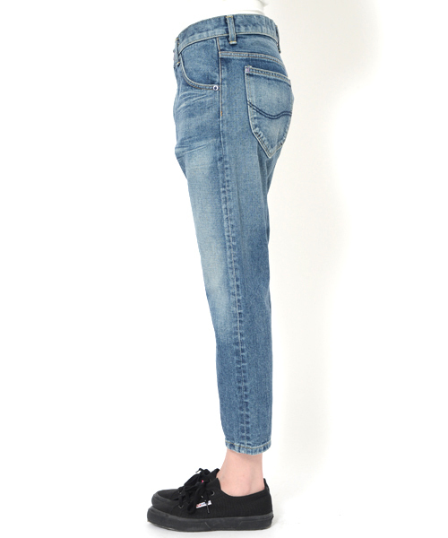 Lee（リー）の「【ar掲載】X-girl × LEE CLAIRE JEANS（デニムパンツ・レディース・ライトインディゴブルー・25inch/26inch/27inch）」の7枚目の写真