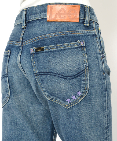 Lee（リー）の「【ar掲載】X-girl × LEE CLAIRE JEANS（デニムパンツ・レディース・ライトインディゴブルー・25inch/26inch/27inch）」の10枚目の写真