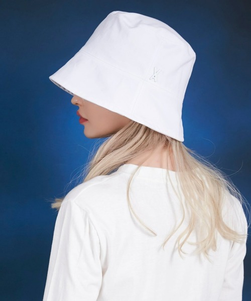 VARZAR(バザール)の「VARZAR(バザール)/Stud drop over fit bucket hat/スタッズ ドロップ オーバーフィット バケットハット(ハット・レディース・ブラック/グレー/ホワイト/ベージュ/グリーン・FREE)」の15枚目の写真