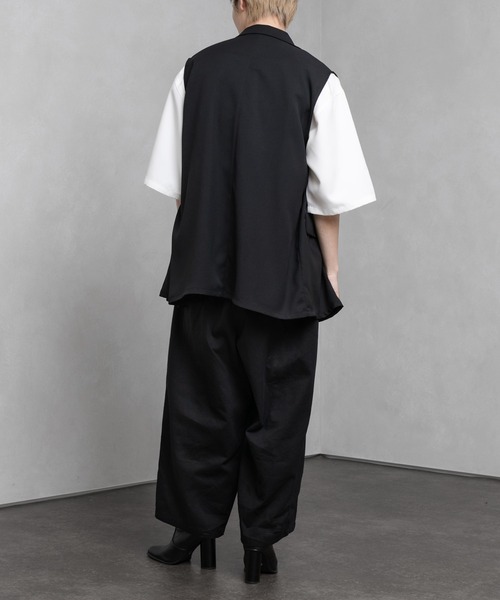 Adoon plain(アドーンプレーン)の「【Adoon plain】バルーンワイドパンツ(その他パンツ・メンズ・ブラック/ベージュ/グレー・SMALL/MEDIUM/LARGE)」の21枚目の写真