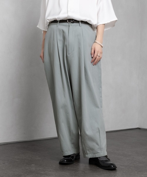 Adoon plain(アドーンプレーン)の「【Adoon plain】バルーンワイドパンツ(その他パンツ・メンズ・ブラック/ベージュ/グレー・SMALL/MEDIUM/LARGE)」の14枚目の写真