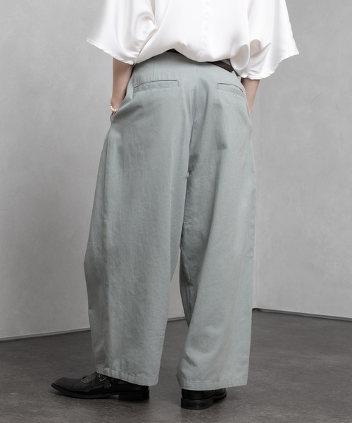 Adoon plain(アドーンプレーン)の「【Adoon plain】バルーンワイドパンツ(その他パンツ・メンズ・ブラック/ベージュ/グレー・SMALL/MEDIUM/LARGE)」の12枚目の写真