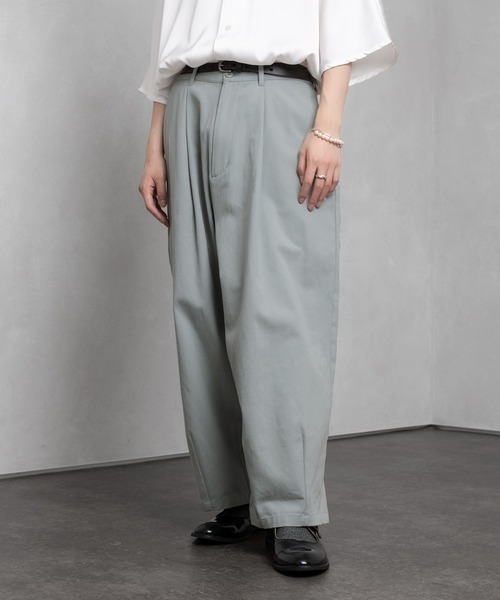 Adoon plain(アドーンプレーン)の「【Adoon plain】バルーンワイドパンツ(その他パンツ・メンズ・ブラック/ベージュ/グレー・SMALL/MEDIUM/LARGE)」の15枚目の写真