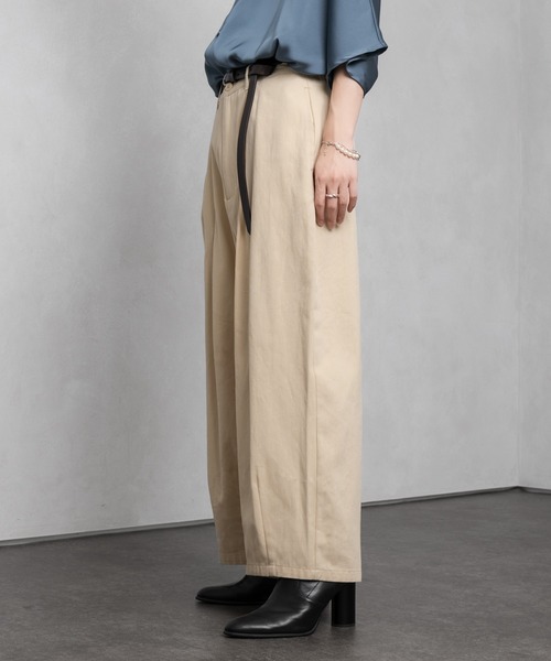 Adoon plain(アドーンプレーン)の「【Adoon plain】バルーンワイドパンツ(その他パンツ・メンズ・ブラック/ベージュ/グレー・SMALL/MEDIUM/LARGE)」の5枚目の写真