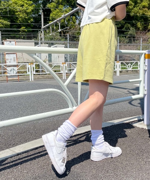 WEGO（ウィゴー）の「WEGO/スウェットハーフパンツ（その他パンツ・レディース・杢グレー/グリーン系その他・FREE）」の12枚目の写真