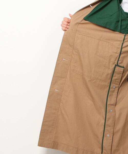 LACOSTE(ラコステ)の「リラックスフィットトレンチコート(トレンチコート・レディース・キャメル・36/38/34/40)」の5枚目の写真