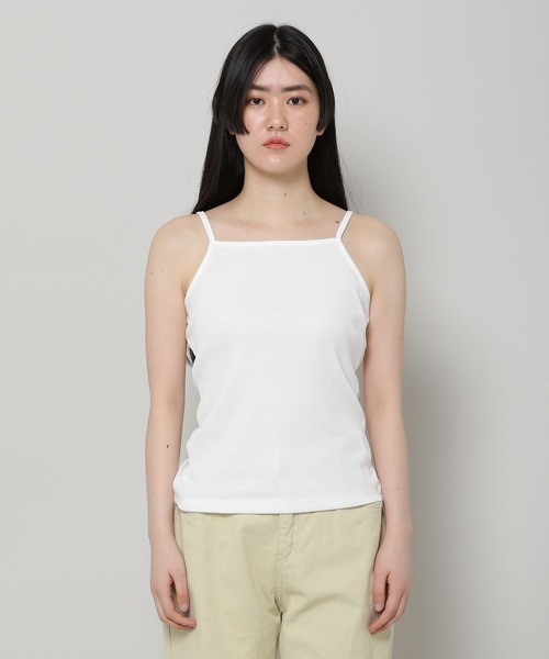 ALAND(エーランド)の「3.3Field Trip/リブキャミTOP 2285626(キャミソール・レディース・ベージュ/アイボリー/ブラック・FREE)」の9枚目の写真