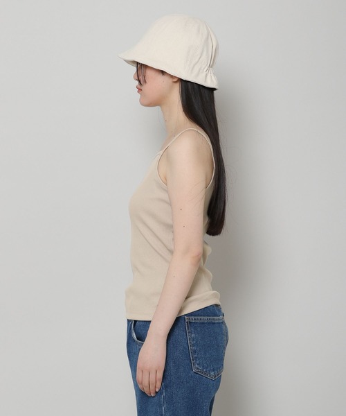 ALAND(エーランド)の「3.3Field Trip/リブキャミTOP 2285626(キャミソール・レディース・ベージュ/アイボリー/ブラック・FREE)」の14枚目の写真