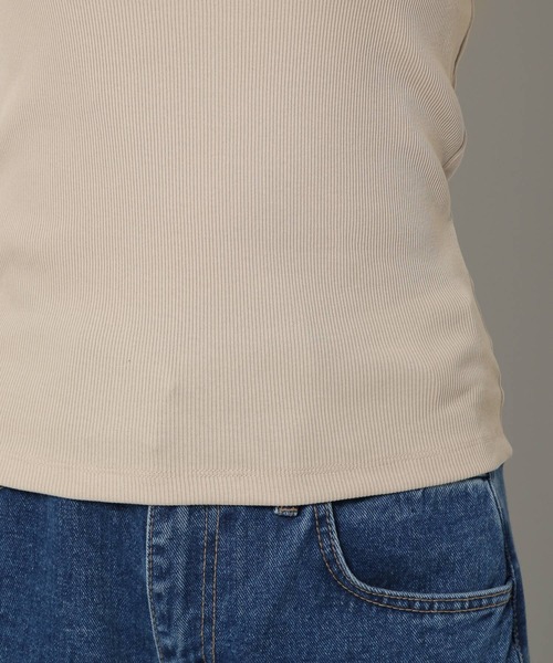 ALAND(エーランド)の「3.3Field Trip/リブキャミTOP 2285626(キャミソール・レディース・ベージュ/アイボリー/ブラック・FREE)」の18枚目の写真