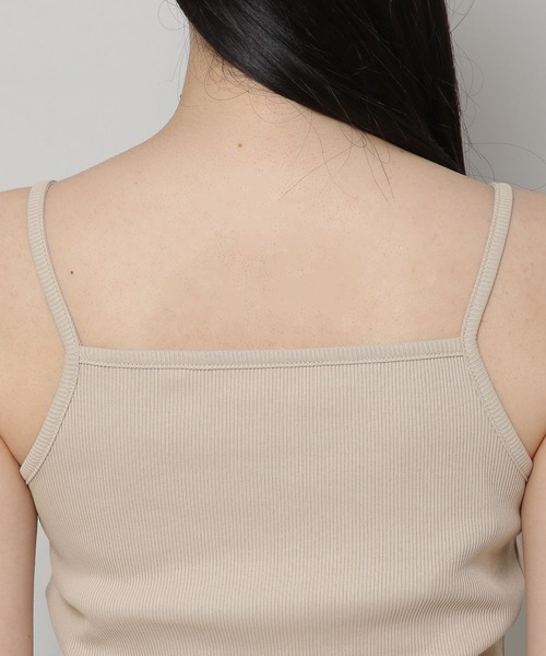 ALAND(エーランド)の「3.3Field Trip/リブキャミTOP 2285626(キャミソール・レディース・ベージュ/アイボリー/ブラック・FREE)」の19枚目の写真