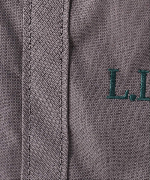 LLBean SIGNATURE（エルエルビーンシグネチャー）の「【L.L Bean/エルエルビーン】グローサリートートバッグ（トートバッグ・レディース・グレー/アイボリー・FREE）」の9枚目の写真