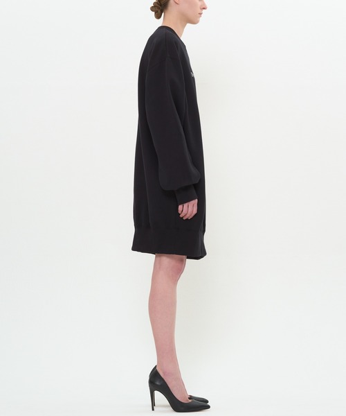 DRESSEDUNDRESSED(ドレスドアンドレスド)の「Logo Embroidered Oversized Sweatshirt(スウェット・メンズ・ホワイト/ブラック・2/4/3)」の3枚目の写真