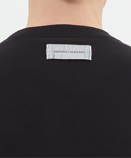 DRESSEDUNDRESSED(ドレスドアンドレスド)の「Logo Embroidered Oversized Sweatshirt(スウェット・メンズ・ホワイト/ブラック・2/4/3)」の6枚目の写真