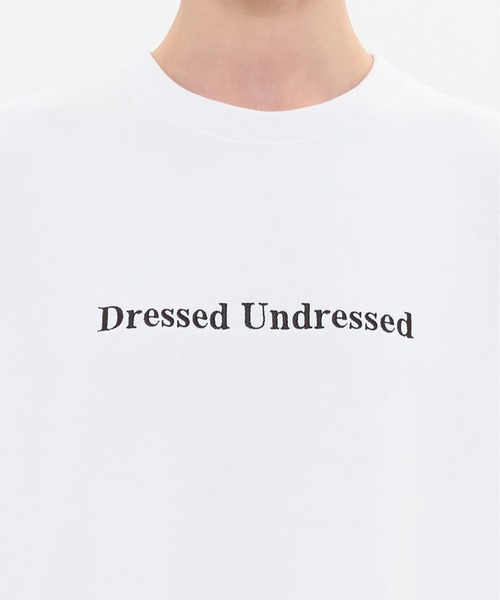 DRESSEDUNDRESSED(ドレスドアンドレスド)の「Logo Embroidered Oversized Sweatshirt(スウェット・メンズ・ホワイト/ブラック・2/4/3)」の9枚目の写真