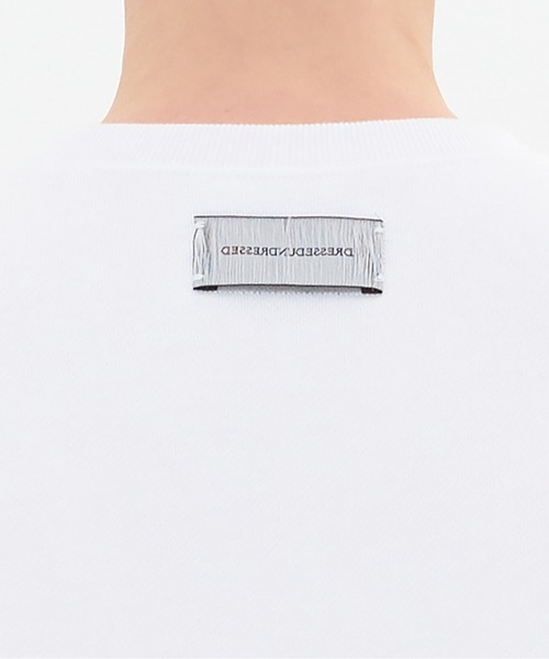 DRESSEDUNDRESSED(ドレスドアンドレスド)の「Logo Embroidered Oversized Sweatshirt(スウェット・メンズ・ホワイト/ブラック・2/4/3)」の10枚目の写真