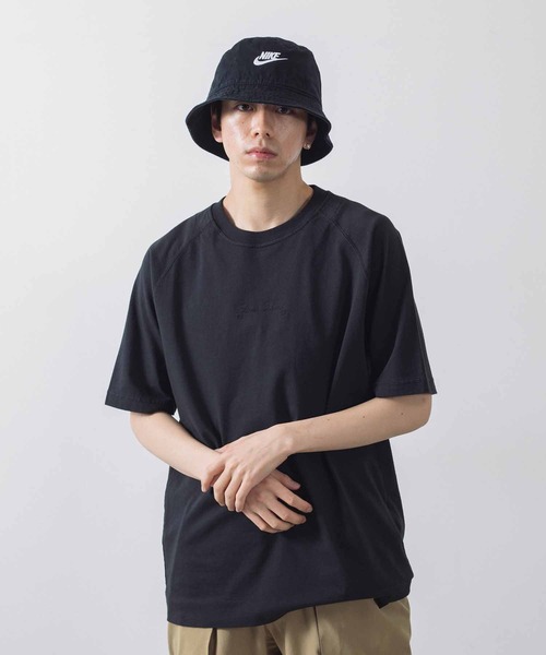 NIKE（ナイキ）の「NIKE NSW FUTURA WASH BUCKET DC3967-010/072（ハット・メンズ・ブラック/ベージュ・ONE SIZE）」の7枚目の写真