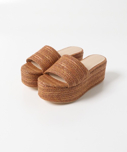 KBF(ケイビーエフ)の「プラットフォームサンダル(サンダル・レディース・ブラック/ブラウン/アイボリー・38/37/36)」の19枚目の写真