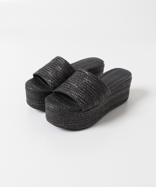 KBF(ケイビーエフ)の「プラットフォームサンダル(サンダル・レディース・ブラック/ブラウン/アイボリー・38/37/36)」の13枚目の写真