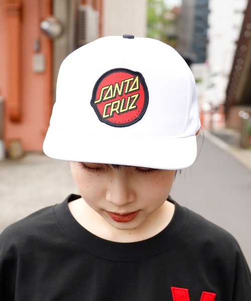 SANTA CRUZ(サンタクルーズ)の「SANTACRUZ/サンタクルーズ Classic Snapback Mid Profile Hat キャップ(キャップ・メンズ・ホワイト/ブラック・FREE)」の14枚目の写真