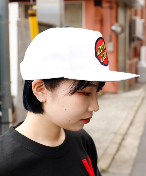 SANTA CRUZ(サンタクルーズ)の「SANTACRUZ/サンタクルーズ Classic Snapback Mid Profile Hat キャップ(キャップ・メンズ・ホワイト/ブラック・FREE)」の15枚目の写真