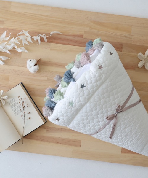 PUPPAPUPO（プッパプーポ）の「サニーマット 【タッセル】（ベビー寝具/家具・キッズ・マルチ/ブラウン系その他・FREE）」の5枚目の写真