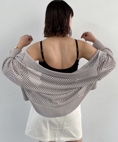 PAGEBOY（ページボーイ）の「パイピングカップ付きキャミソール（キャミソール・レディース・ブラック/ブラウン/オフホワイト/ブルー・FREE）」の5枚目の写真