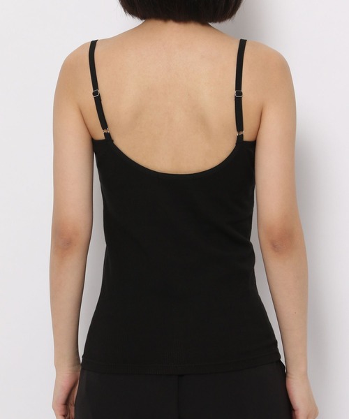 PAGEBOY（ページボーイ）の「パイピングカップ付きキャミソール（キャミソール・レディース・ブラック/ブラウン/オフホワイト/ブルー・FREE）」の6枚目の写真