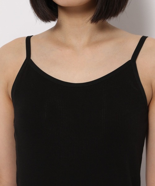 PAGEBOY（ページボーイ）の「パイピングカップ付きキャミソール（キャミソール・レディース・ブラック/ブラウン/オフホワイト/ブルー・FREE）」の15枚目の写真