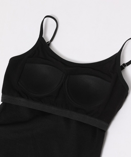 PAGEBOY（ページボーイ）の「パイピングカップ付きキャミソール（キャミソール・レディース・ブラック/ブラウン/オフホワイト/ブルー・FREE）」の10枚目の写真