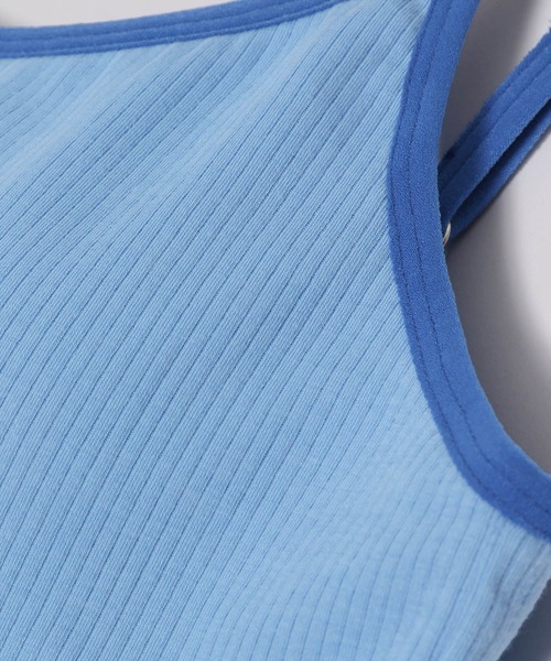 PAGEBOY（ページボーイ）の「パイピングカップ付きキャミソール（キャミソール・レディース・ブラック/ブラウン/オフホワイト/ブルー・FREE）」の16枚目の写真