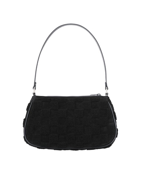 X-girl(エックスガール)の「CHECKERED HANDBAG(ハンドバッグ・レディース・ホワイト/ブラック・ONE SIZE)」の11枚目の写真