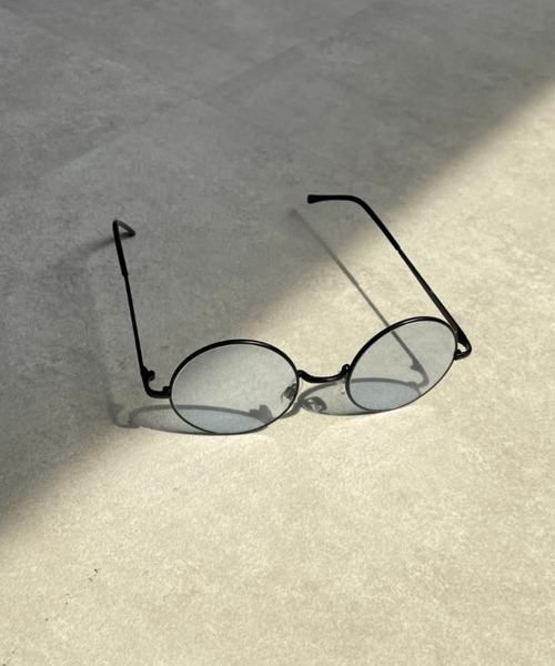 CIAOPANIC（チャオパニック）の「ラウンドサングラス（サングラス・メンズ・ブラック/ブルー・FREE）」の2枚目の写真