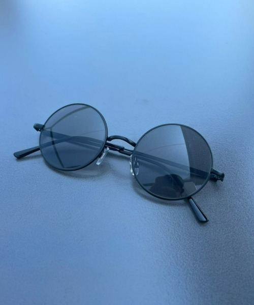 CIAOPANIC（チャオパニック）の「ラウンドサングラス（サングラス・メンズ・ブラック/ブルー・FREE）」の14枚目の写真
