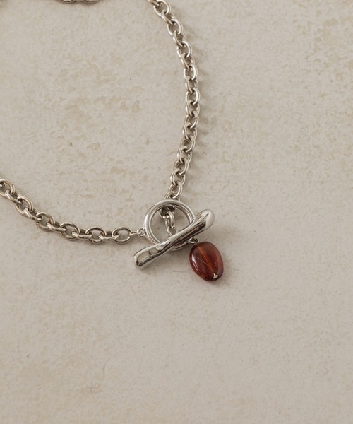Kastane(カスタネ)の「【fiw.】Birth stone bracelet(ブレスレット・レディース・イエロー/その他/サックスブルー/バーガンディー/ブルー/オレンジ/グレー/グリーン系その他/パープル/クリア/スカイブルー/ミント・FREE)」の9枚目の写真