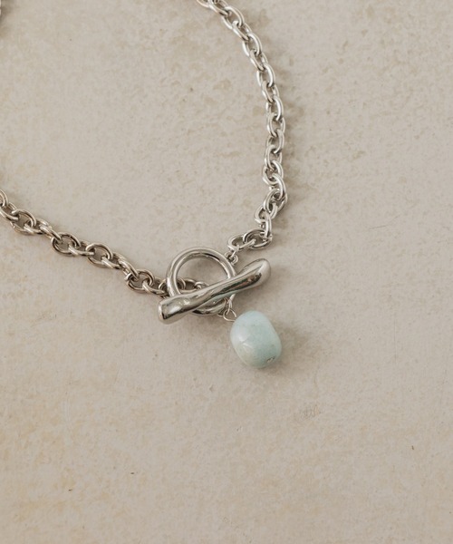 Kastane(カスタネ)の「【fiw.】Birth stone bracelet(ブレスレット・レディース・イエロー/その他/サックスブルー/バーガンディー/ブルー/オレンジ/グレー/グリーン系その他/パープル/クリア/スカイブルー/ミント・FREE)」の5枚目の写真