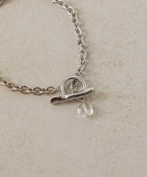 Kastane(カスタネ)の「【fiw.】Birth stone bracelet(ブレスレット・レディース・イエロー/その他/サックスブルー/バーガンディー/ブルー/オレンジ/グレー/グリーン系その他/パープル/クリア/スカイブルー/ミント・FREE)」の12枚目の写真