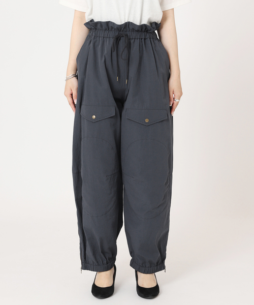 JOURNAL STANDARD（ジャーナルスタンダード）の「【mact×JOURNAL STANDARD】C/NYタンブラーパンツ（その他パンツ・レディース・ネイビー/ナチュラル/オレンジ系1・38/36）」の14枚目の写真