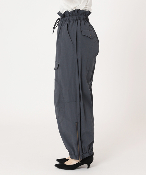 JOURNAL STANDARD（ジャーナルスタンダード）の「【mact×JOURNAL STANDARD】C/NYタンブラーパンツ（その他パンツ・レディース・ネイビー/ナチュラル/オレンジ系1・38/36）」の15枚目の写真