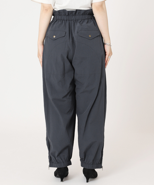 JOURNAL STANDARD（ジャーナルスタンダード）の「【mact×JOURNAL STANDARD】C/NYタンブラーパンツ（その他パンツ・レディース・ネイビー/ナチュラル/オレンジ系1・38/36）」の16枚目の写真