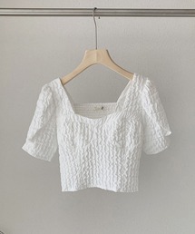 MAISON DE THERESE（メゾン ド テレーズ）の「バブルスリーブ半袖ブラウス（シャツ/ブラウス）」