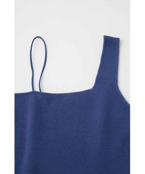 MOUSSY(マウジー)の「ASYMMETRY KNIT タンク(タンクトップ・レディース・ブルー/ベージュ/ブラック・FREE)」の10枚目の写真