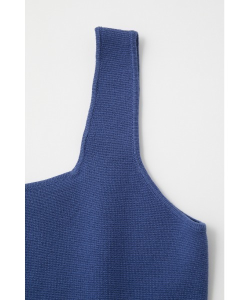 MOUSSY(マウジー)の「ASYMMETRY KNIT タンク(タンクトップ・レディース・ブルー/ベージュ/ブラック・FREE)」の11枚目の写真
