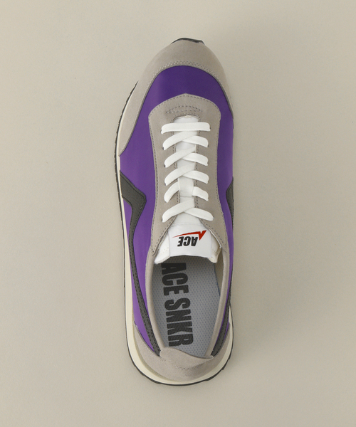JOURNAL STANDARD（ジャーナルスタンダード）の「【 ACE SNKR/エーススニーカー 】AS-001（スニーカー・メンズ・パープル/グリーン/オレンジ・80/90/100）」の8枚目の写真