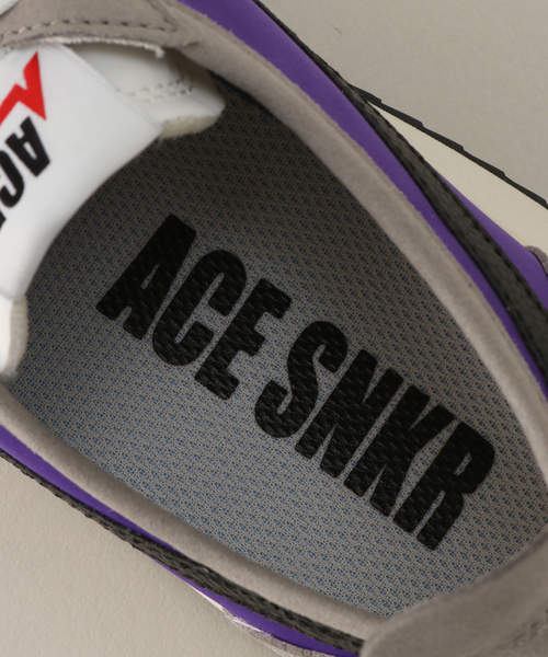 JOURNAL STANDARD（ジャーナルスタンダード）の「【 ACE SNKR/エーススニーカー 】AS-001（スニーカー・メンズ・パープル/グリーン/オレンジ・80/90/100）」の11枚目の写真