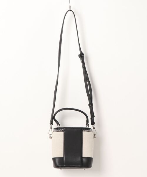 Riberry（リベリー）の「キャンバス切替バニティバッグ（ショルダーバッグ・レディース・ブラック/ブラウン/モカ/ベージュ・FREE）」の18枚目の写真