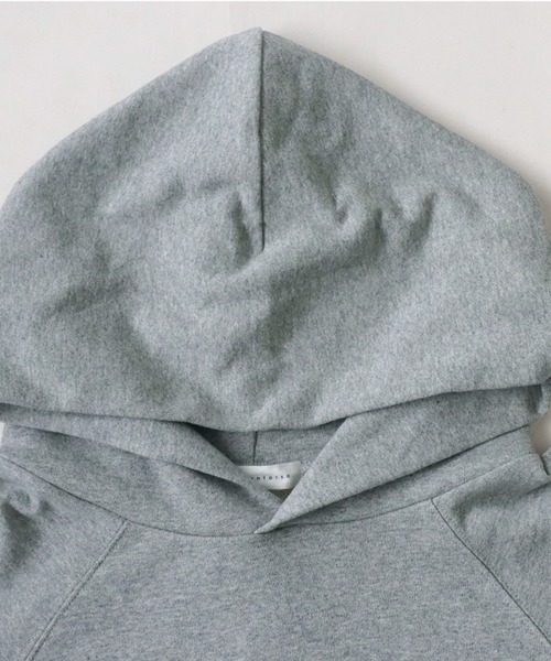 立体フードコクーン裏毛パーカー（パーカー）｜antiqua（アンティカ