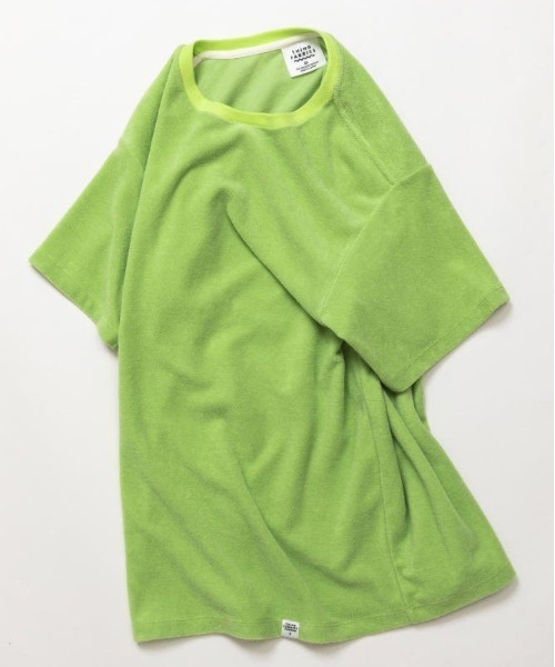 THING FABRICS（シングファブリックス）の「『THING FABRICS』TF Loose fitting T-shirt（Tシャツ/カットソー・レディース・ホワイト/ブラック/ライム/コーラル・1/000/2）」の4枚目の写真