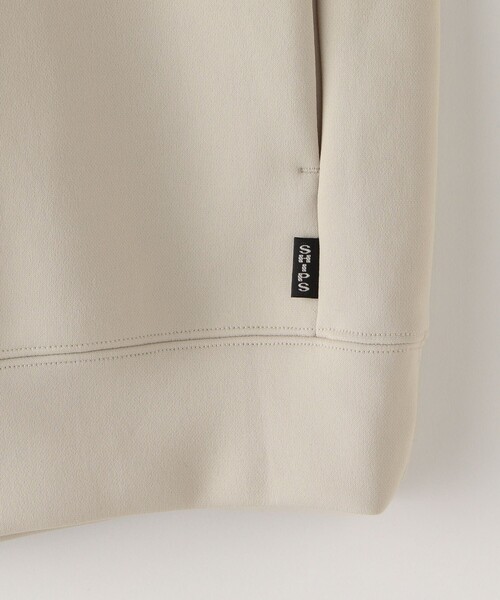 SHIPS（シップス）の「SHIPS KIDS:100～130cm / ＜多機能＞バルキー ポンチ フード パーカー（パーカー・キッズ・ライトグレー/オレンジ/クリーム/コバルトブルー・100/110/120/130）」の10枚目の写真